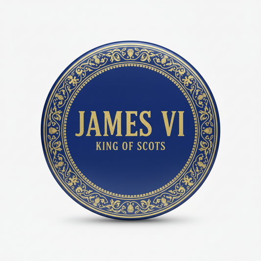 JAMES VI Pinback 2.25-inch