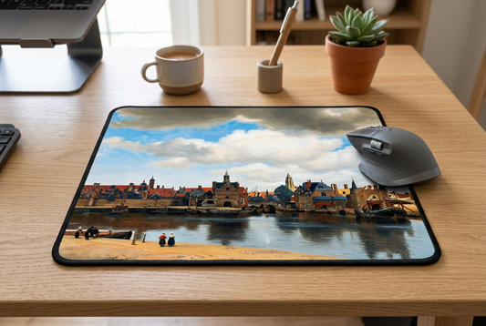 Jan Vermeer View of Delft Mousepad