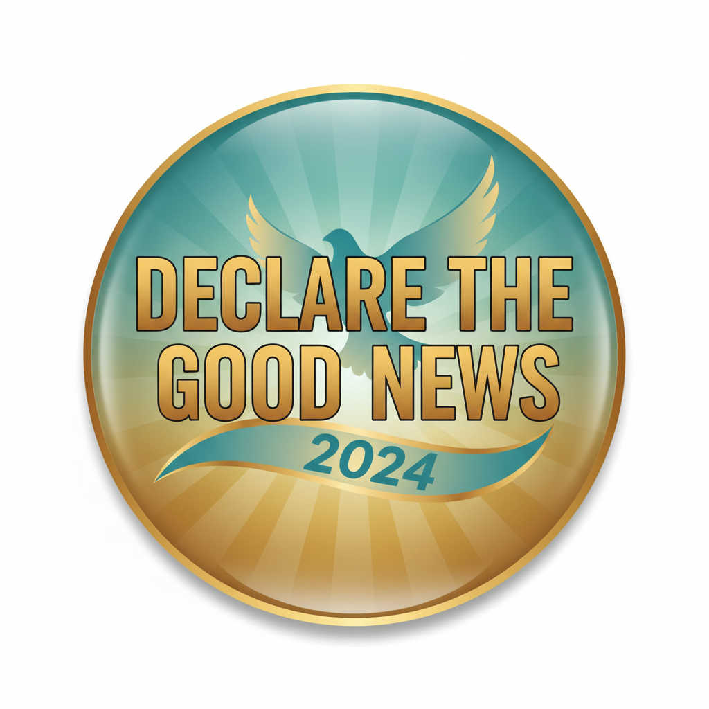 Jehovah's Witnesses 2024 Declare the Good News 2.25-inch