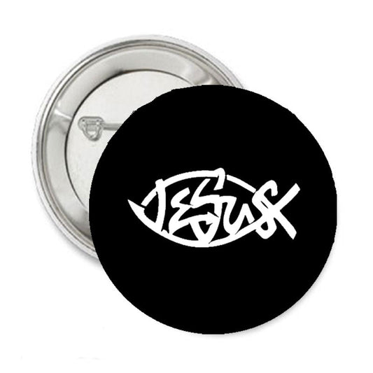 Symbole de Jésus Pinback 1.25"