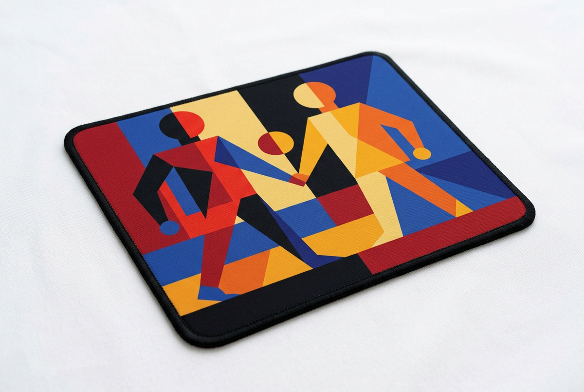 Johannes Itten The Encounter Mousepad