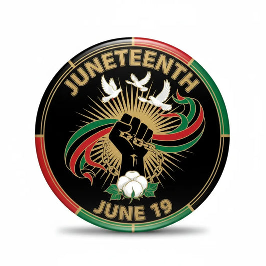 Juneteenth (June 19) Pinback 2.25-inch