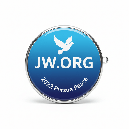 JW ORG 2022 Pursue Peace convention Pinback 2.25-inch - My Pinbacks