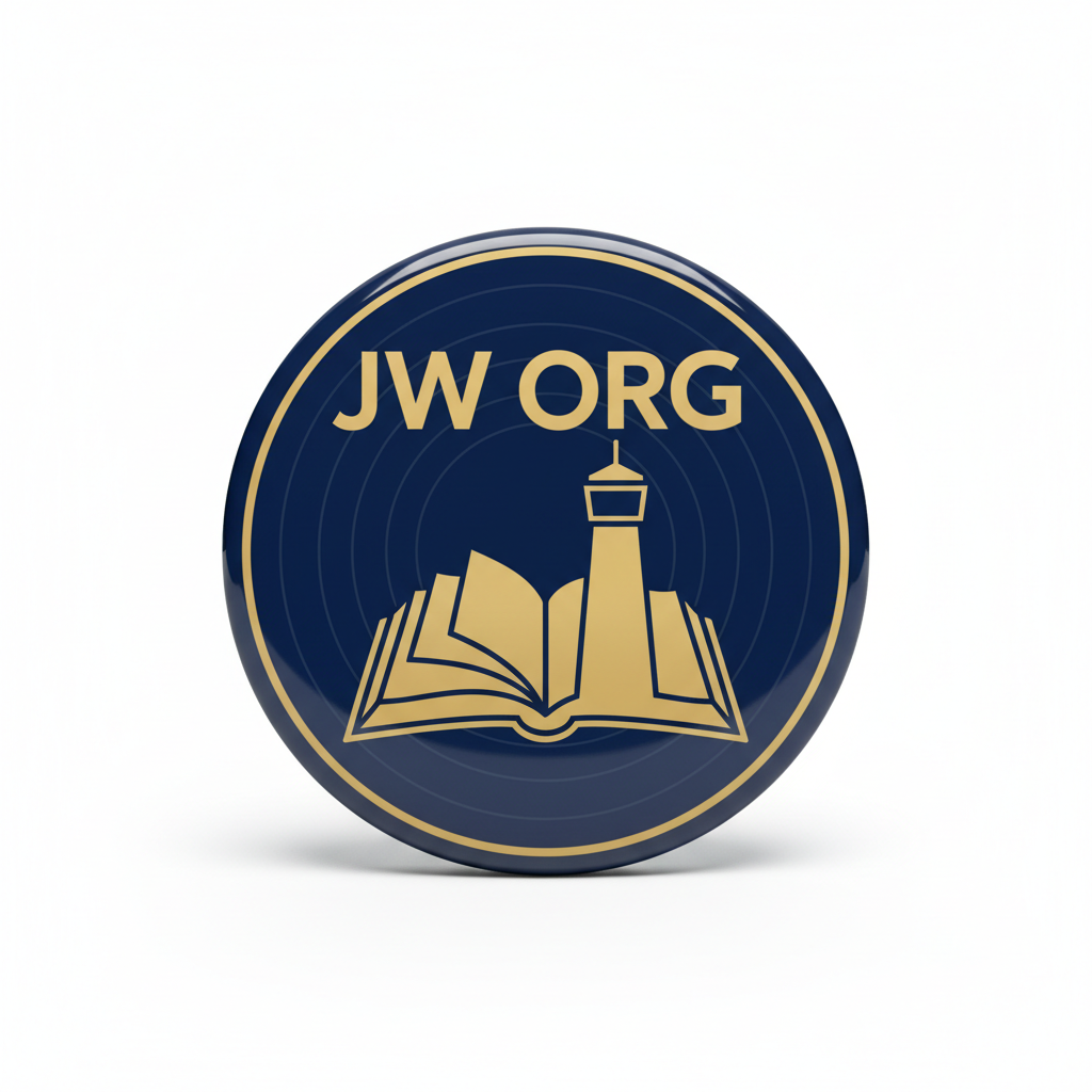 25 Pcs JW ORG The Watchtower Mini Pinback 1.25-inch