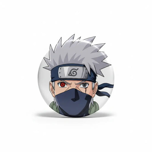 Kakashi Hatake Pin Button 2.25-inch - mypinbacks.com