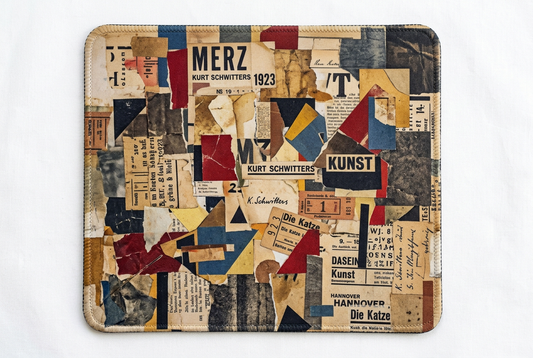 Kurt Schwitters Merzbild A, Constellation Mousepad