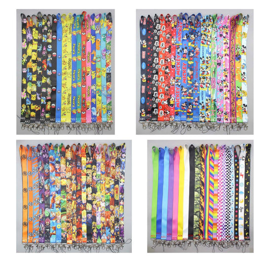 Lanyards Lot Assorted Resellers Closeout 100 Pcs - My Pinbacks