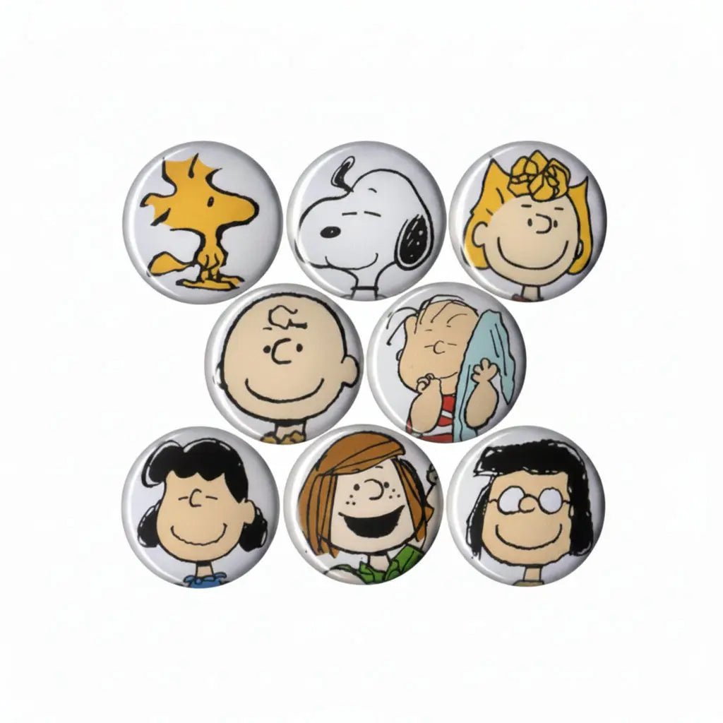 Large Collection Peanuts Magnets 1.25-inch - My Pinbacks