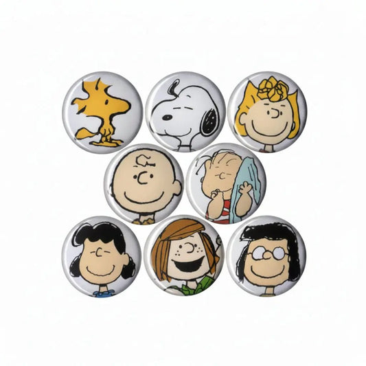 Large Collection Peanuts Magnets 1.25-inch - My Pinbacks