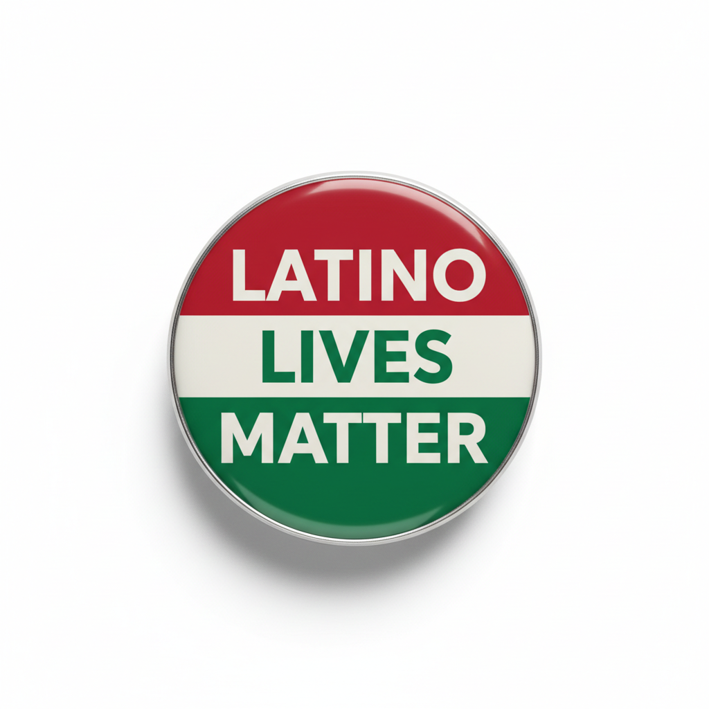 Latino Lives Matter Fridge Magnet 2.25-inch