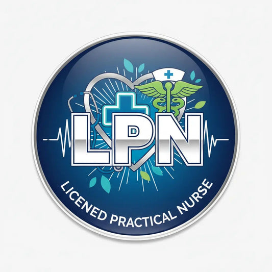 Licensed Practical Nurse (LPN) Pinback 2.25-inch - My Pinbacks