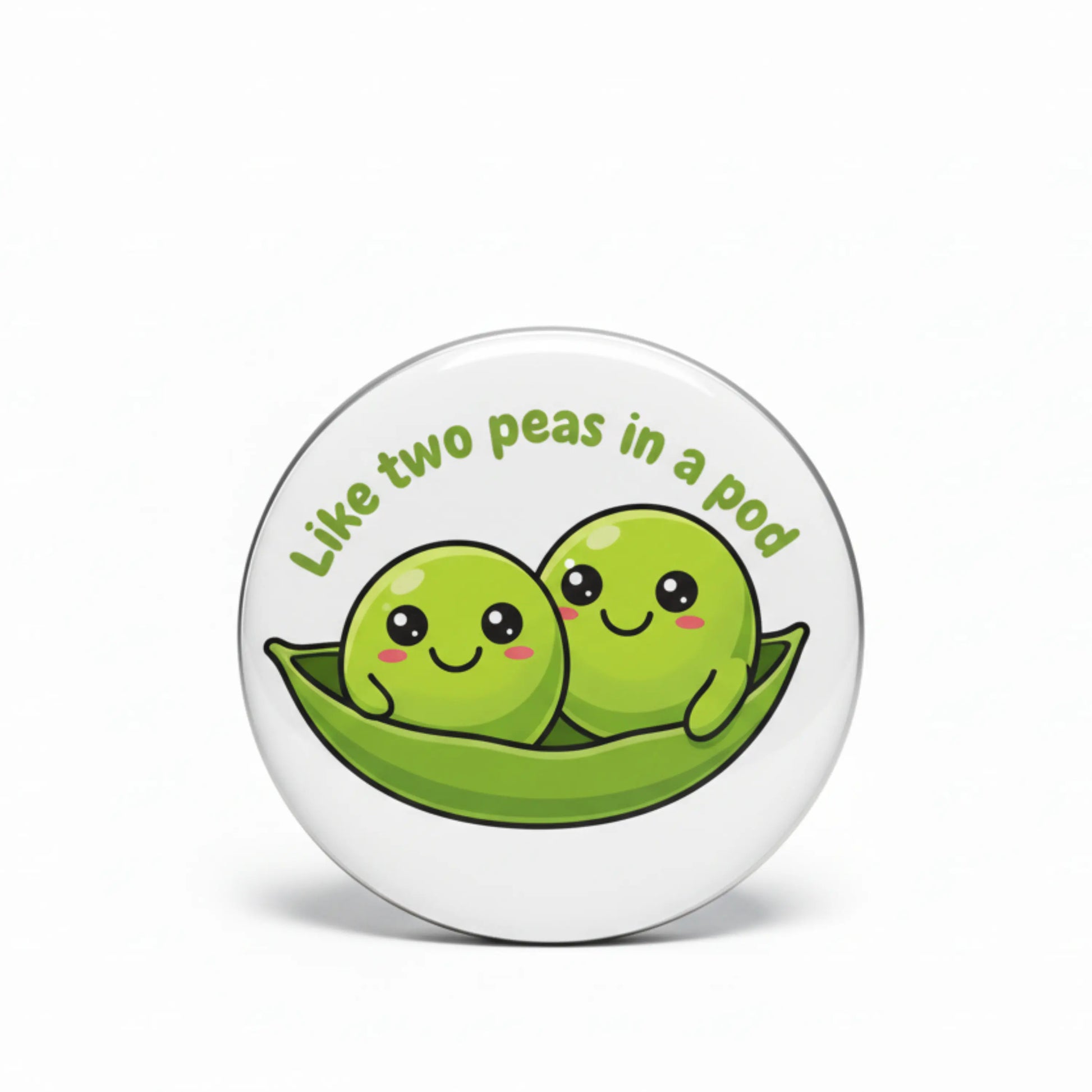 Like two peas in a pod Pinback 2.25-inch