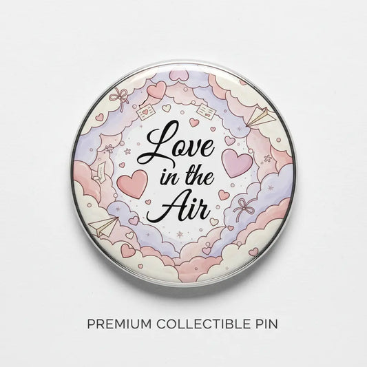 Love in the Air Pinback 2.25-inch