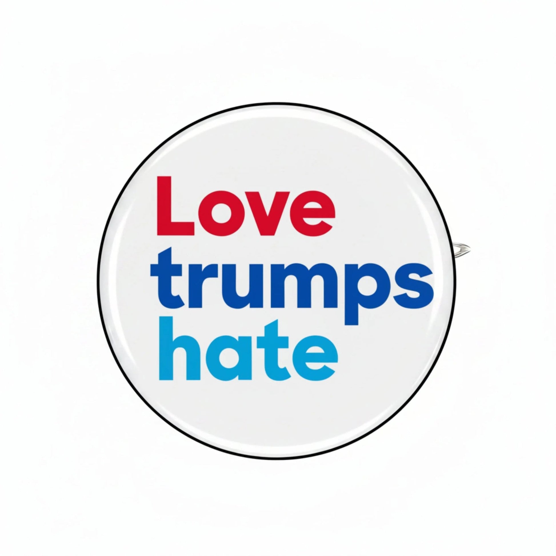 Love Trumps Hate Pinback 2.25-inch - My Pinbacks