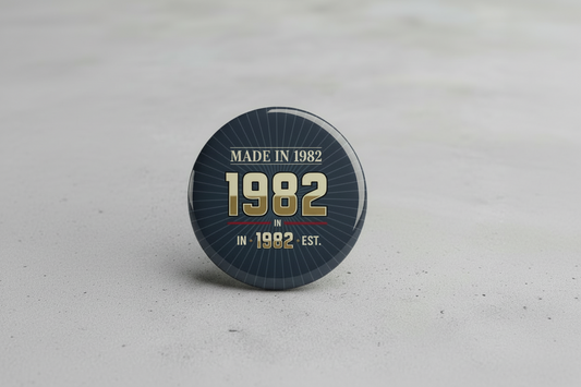 Made in 1982 Pinback 2.25-inch