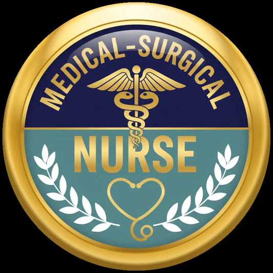 Medical-Surgical Nurse Pinback 2.25-inch
