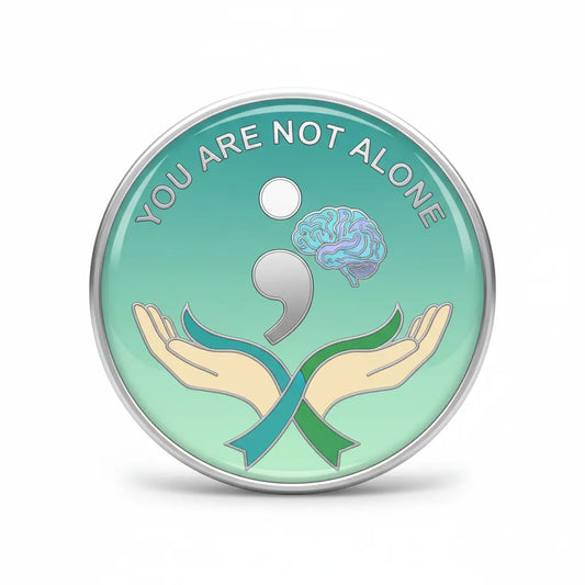 Mental Health Awareness Pinback 2.25-inch