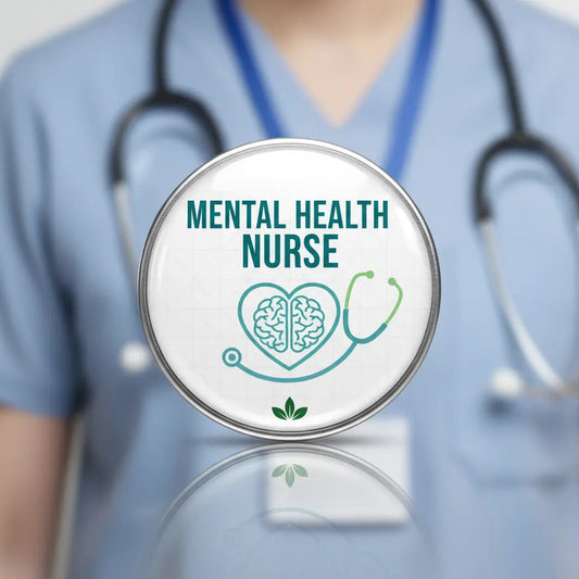 Mental Health Nurse Pinback 2.25-inch - My Pinbacks