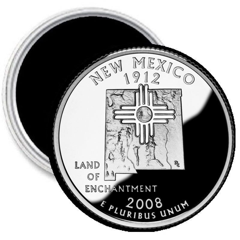 New Mexico State Quarter Mint Image Magnet 2.25"