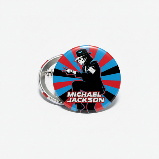 Michael Jackson Pinback 2.25-inch