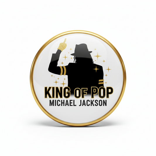 Michael Jackson Tribute Pinback 2.25-inch