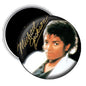 1.25-inch Michael Young refrigerator car magnet with portrait and gold signature text