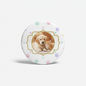 Modern Cute Paws Family Pet Photo Pinback 2.25-inch