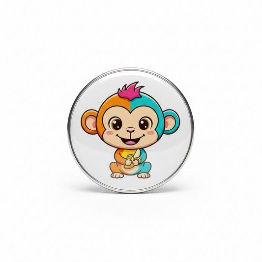 Monkey Pinback 2.25-inch