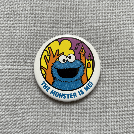 Monster at the End of this Story Cookie Monster Pinback 2.25-inch - My Pinbacks