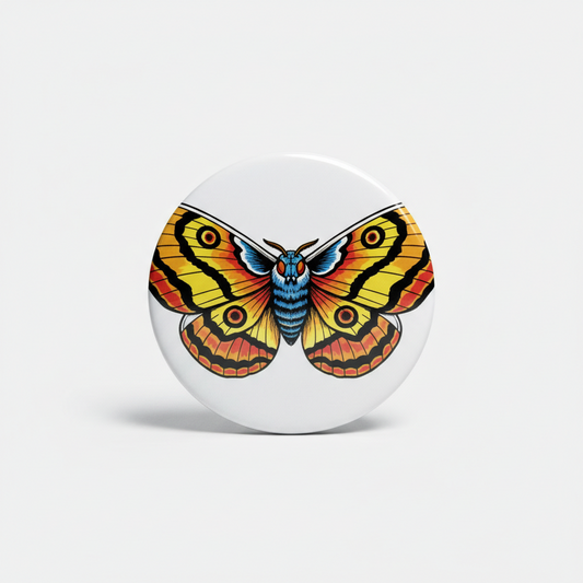 Great Grandma to be Yellow Hearts Baby Shower Pin Button 2.25-inch