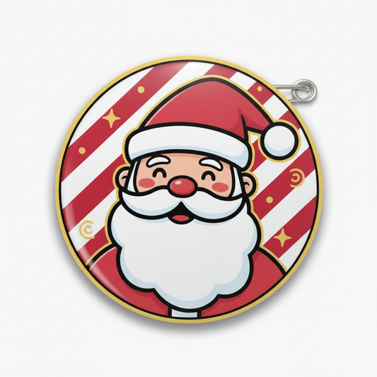 Mr Claus Pinback 2.25-inch