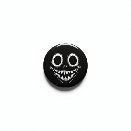 Mr Creepy - Black Pinback 2.25-inch