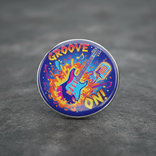 Musician Pinback 2.25-inch