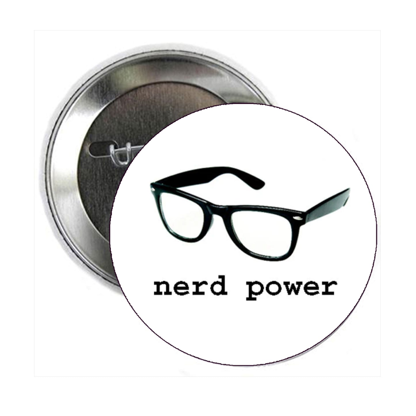 Nerd Power Pinback 1.25-inch
