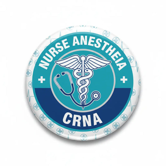 Nurse Anesthesia Practice Pinback 2.25-inch