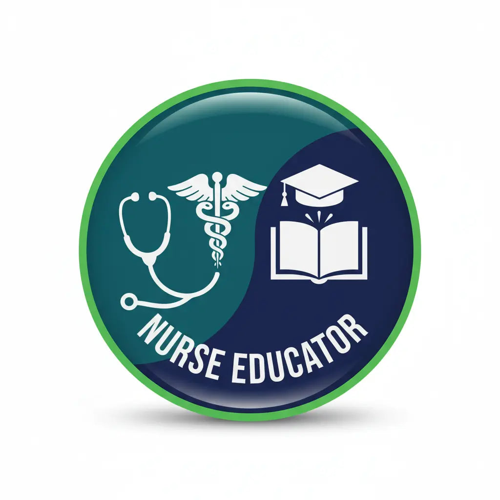 Nurse Educator Pin Button 2.25-inch - mypinbacks.com