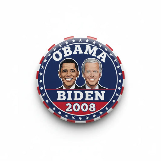 Obama & Biden 2008 Pinback 2.25-inch