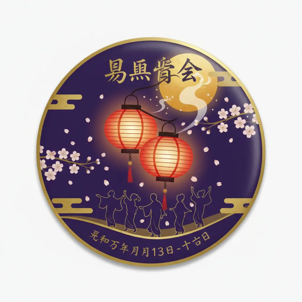 Obon (August 13-16) Pinback 2.25-inch