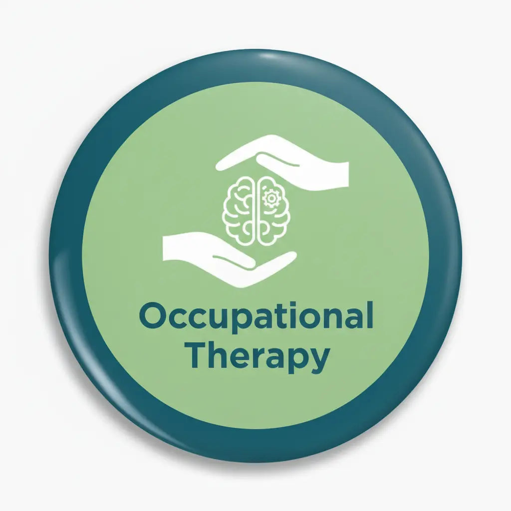 Occupational Therapy Pinback 2.25-inch