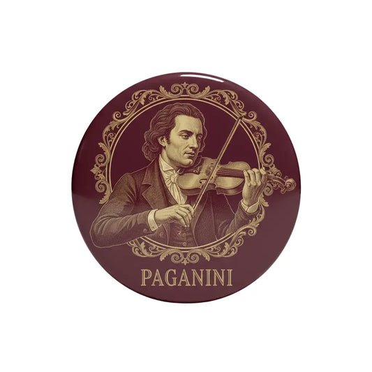 Nicolo Paganini Classic Music Pinback 2.25-inch