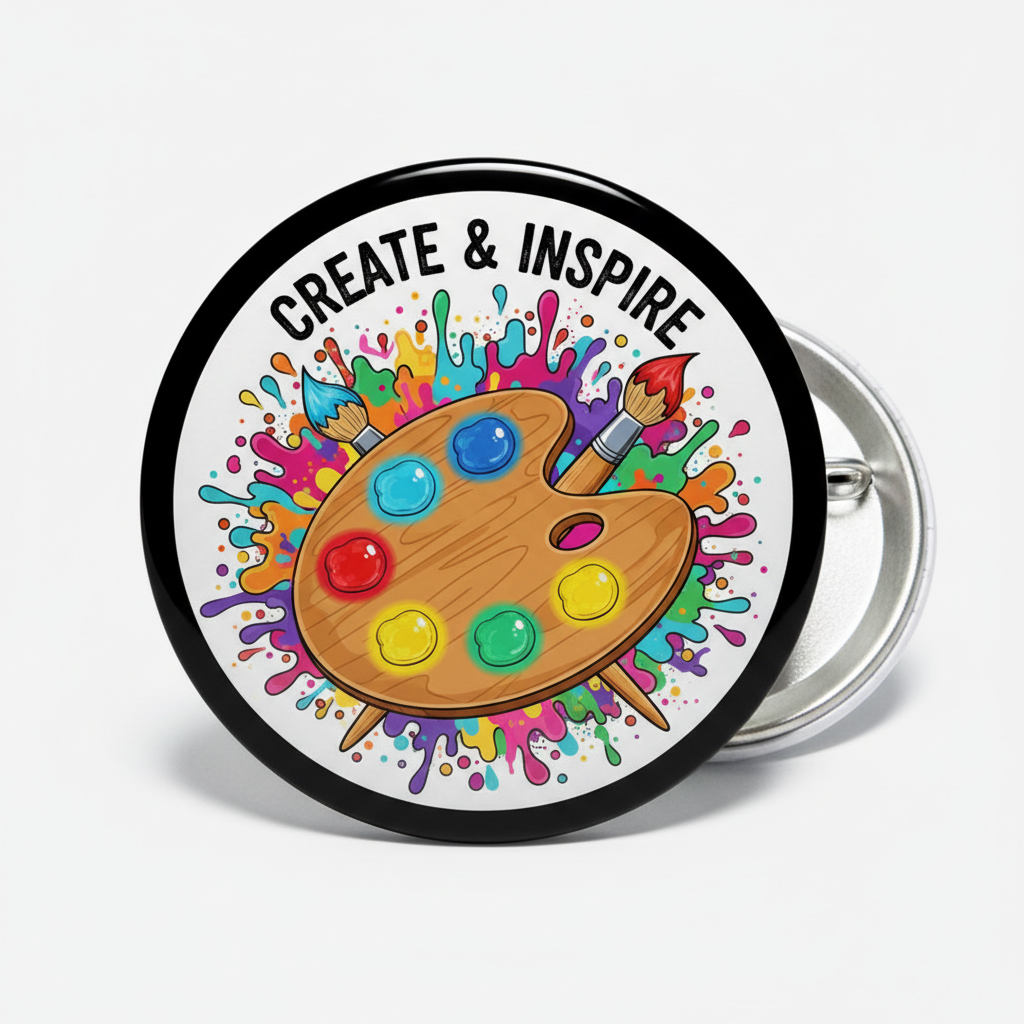 Painter Pinback 2.25-inch