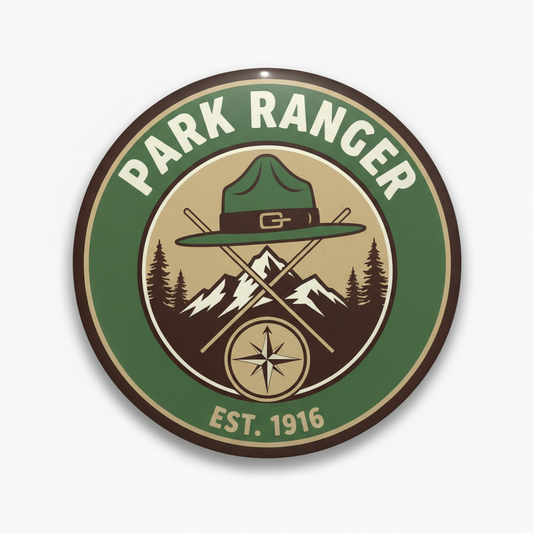 Park Ranger Pinback 2.25-inch