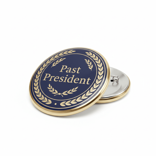 Past President Pinback 2.25-inch - My Pinbacks