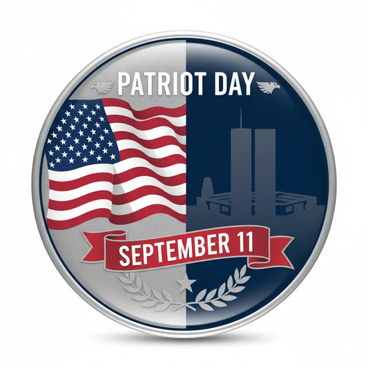 Patriot Day (September 11) Pinback 2.25-inch