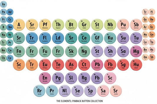 Periodic Table Fridge Magnet 2.25-inch 118 Pcs All Elements - My Pinbacks