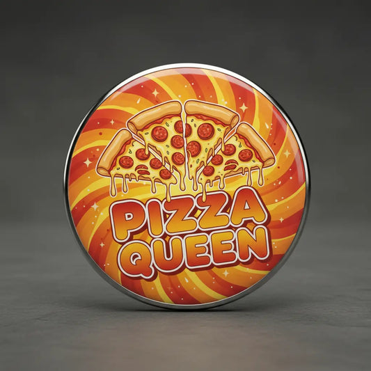 Pizza Queen Pinback 2.25-inch