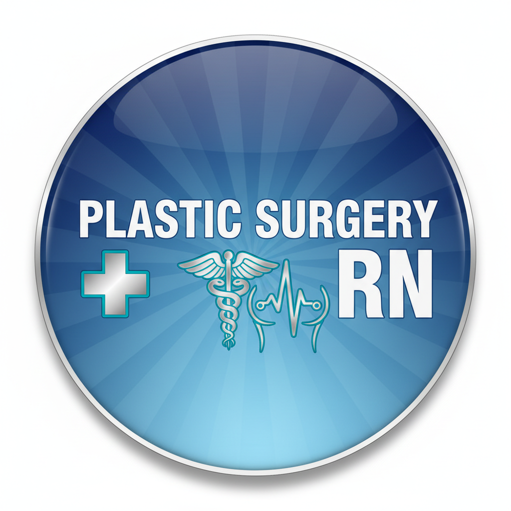 Plastic Surgery Registered Nurse Pinback 2.25-inch