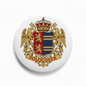 Polocoser Family Crest Coat of Arms Pinback 3-inch - My Pinbacks