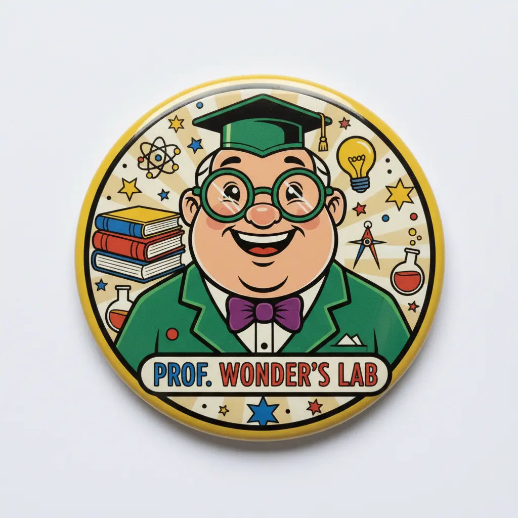 Professor Pinback 2.25-inch