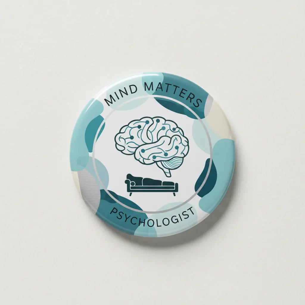 Psychologist Pinback 2.25-inch